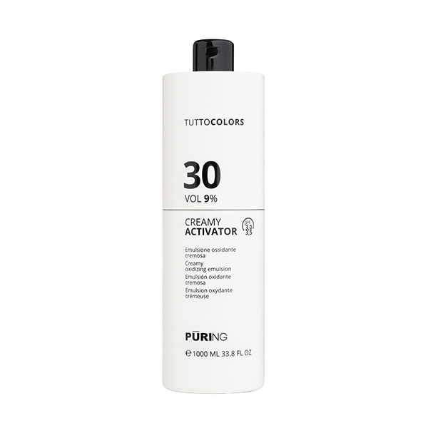 ACTIVADOR OXIDANTE CREMOSO TUTTOCOLORS 30V 1000ML PURING