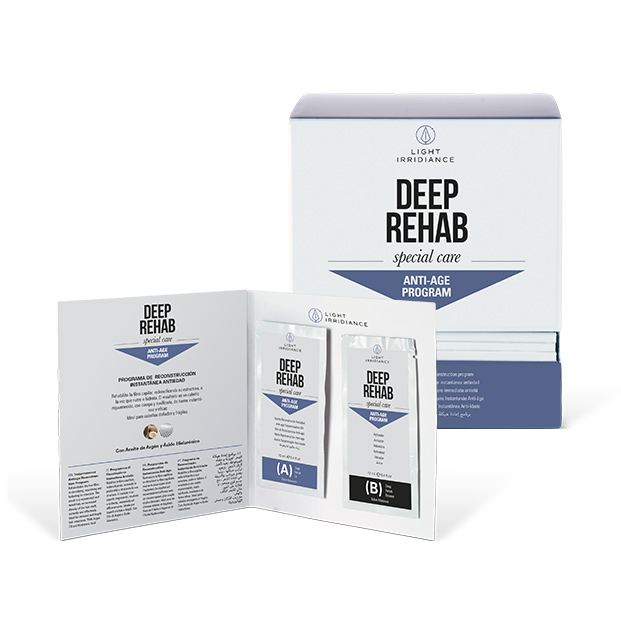 EXPOSITOR RECONSTRUCCION CAPILAR DEEP REHAB+OIL IRRIDIANCE 24PZ