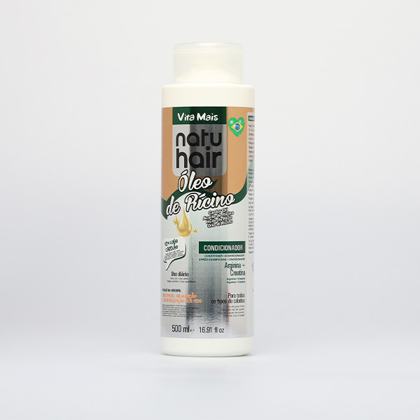 ACONDICIONADOR CON ACEITE DE RICINO NATUHAIR 500 ML