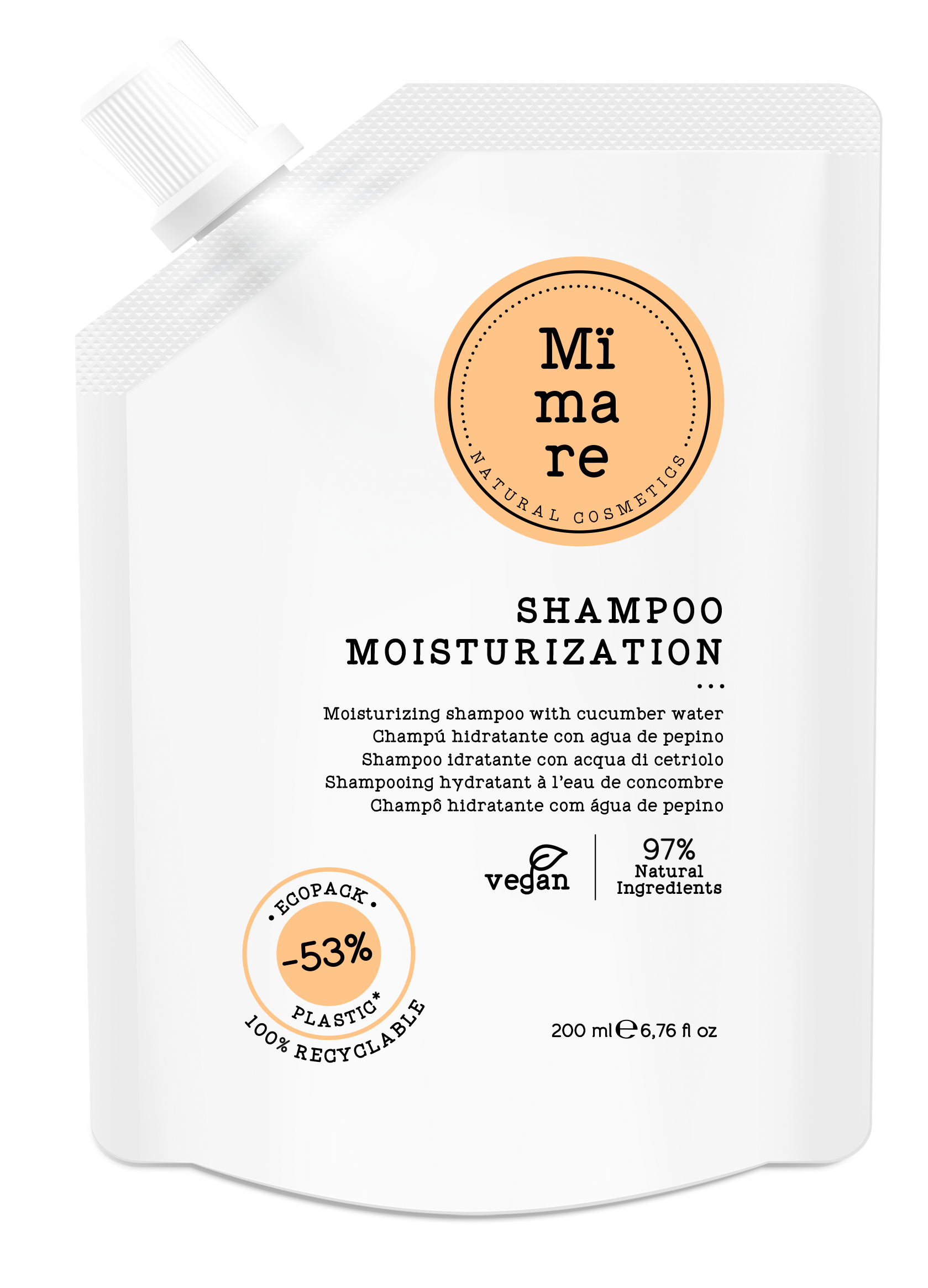 CHAMPU HIDRATANTE TODO TIPO DE CABELLOS 200ML MIMARE