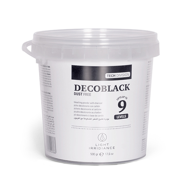 POLVO DECOLORANTE DECOBLACK 500GR LIGHT IRRIDIANCE