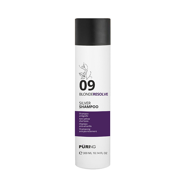 CHAMPU 09 BLONDERESOLVE PLATA  300ML PURING