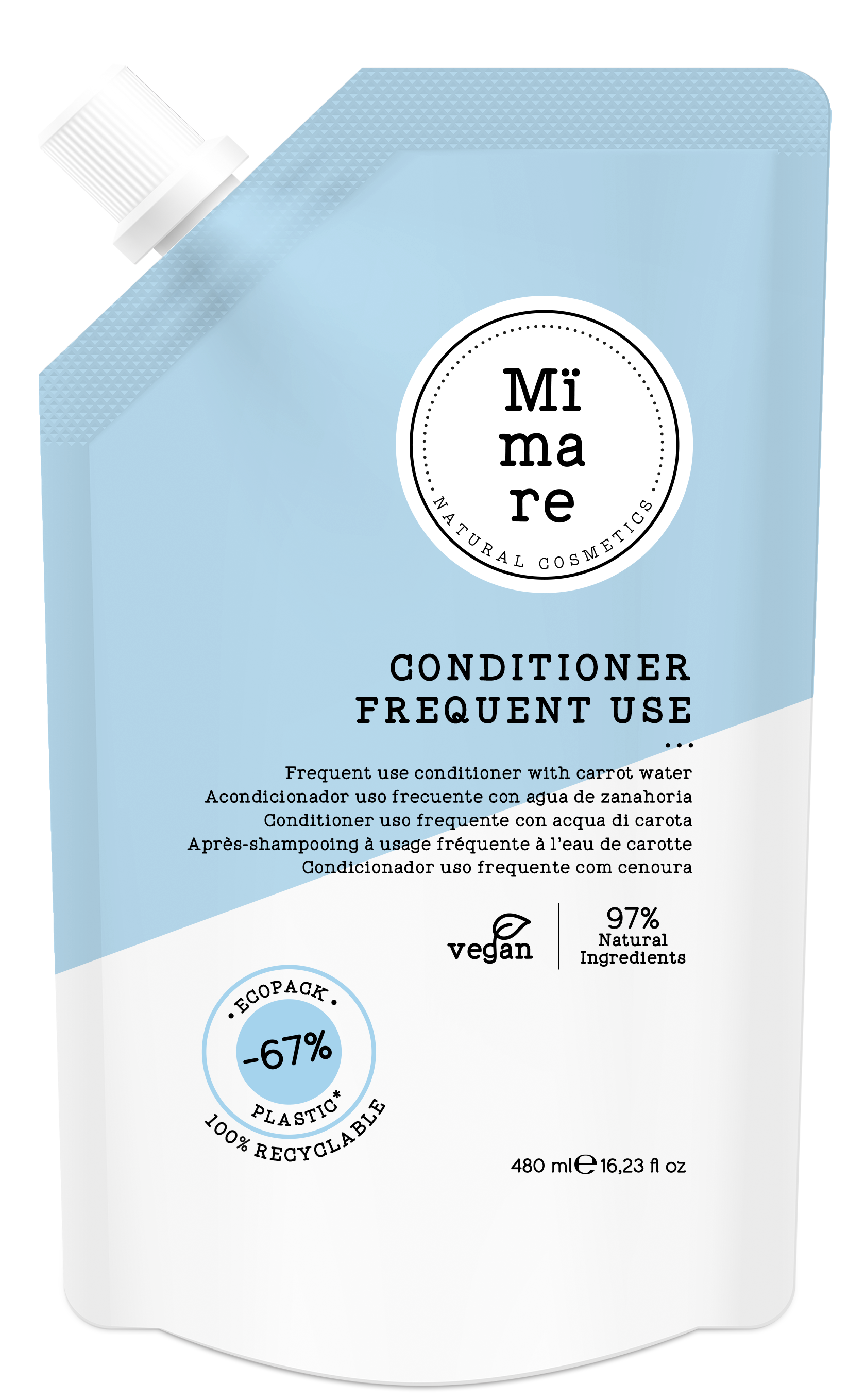 ACONDICIONADOR USO FRECUENTE 480ML MIMARE