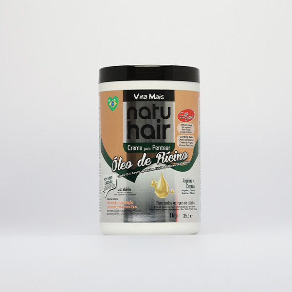 CREMA DE PEINADO CON ACEITE DE RICINO 1 KG NATUHAIR