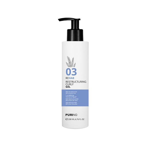 GEL 03 REHAB REESTRUCTURANTE CABELLOS RIZADOS Y CRESPOS 200ML PURING
