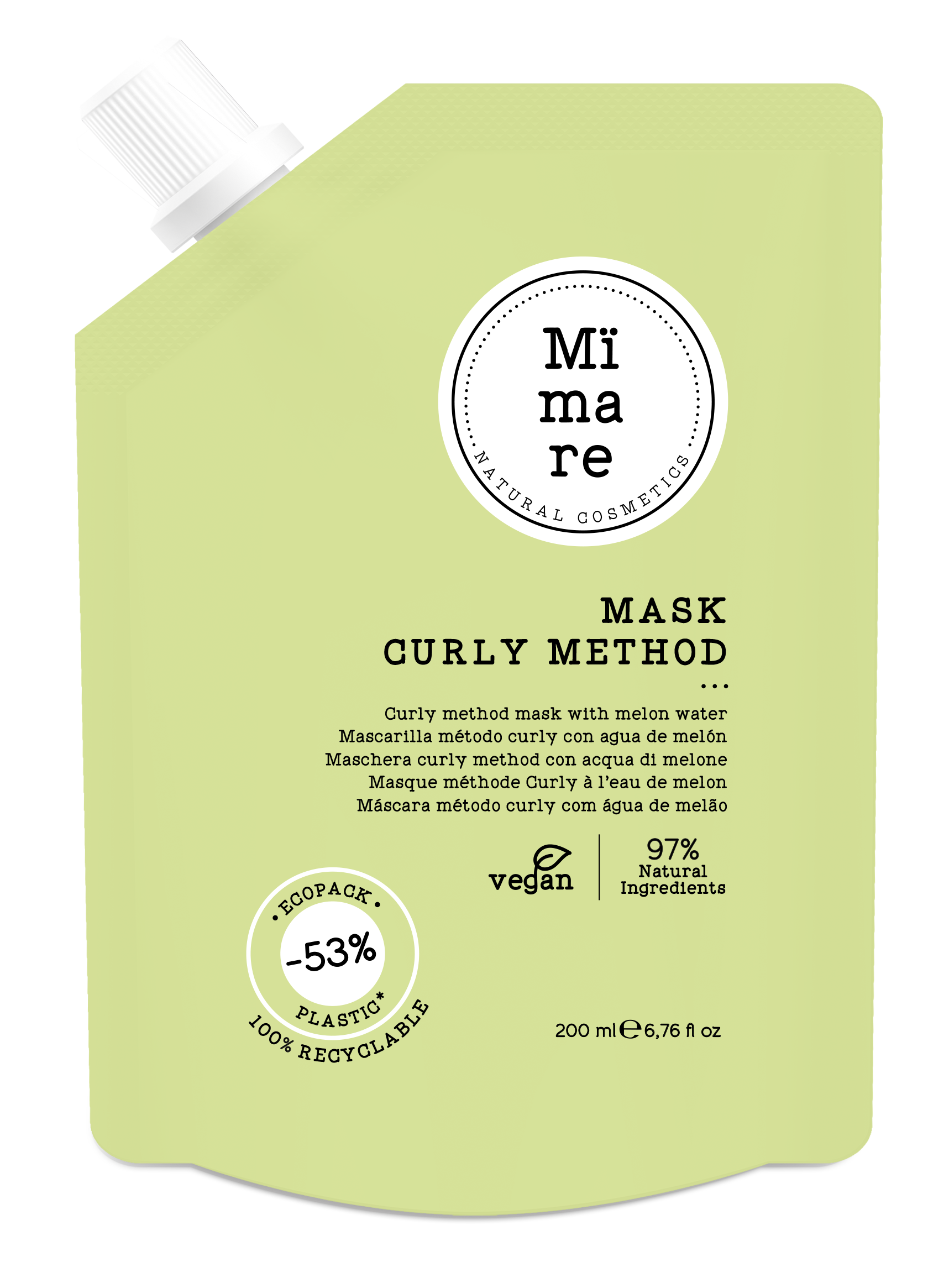 MASCARILLA METODO CURLY 200ML MIMARE