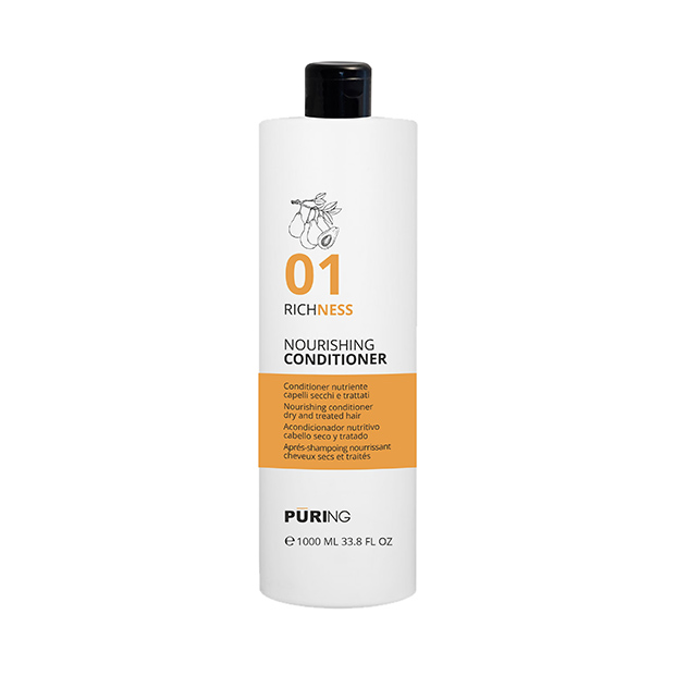 ACONDICIONADOR 01 RICHNESS CABELLOS SECOS Y TRATADOS 1000ML PURING