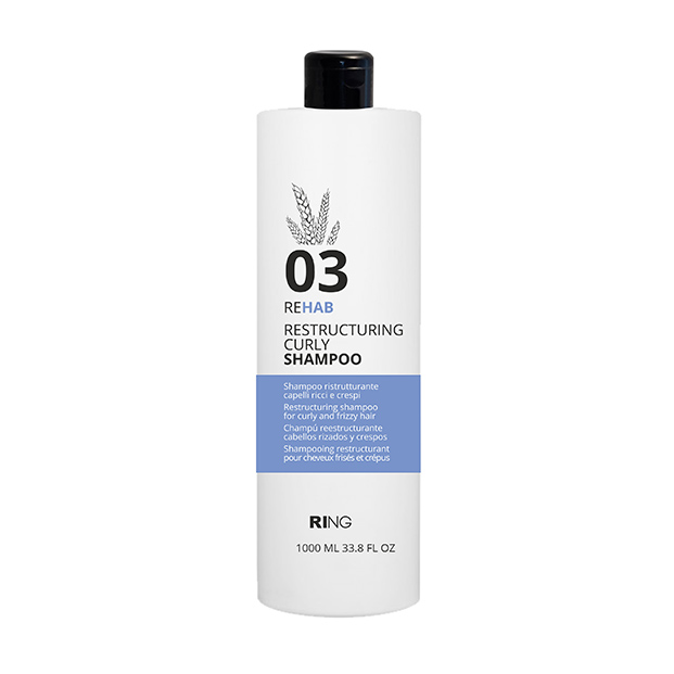 CHAMPU 03 REHAB REESTRUCTURANTE CABELLOS RIZADOS Y CRESPOS 1000ML PURING
