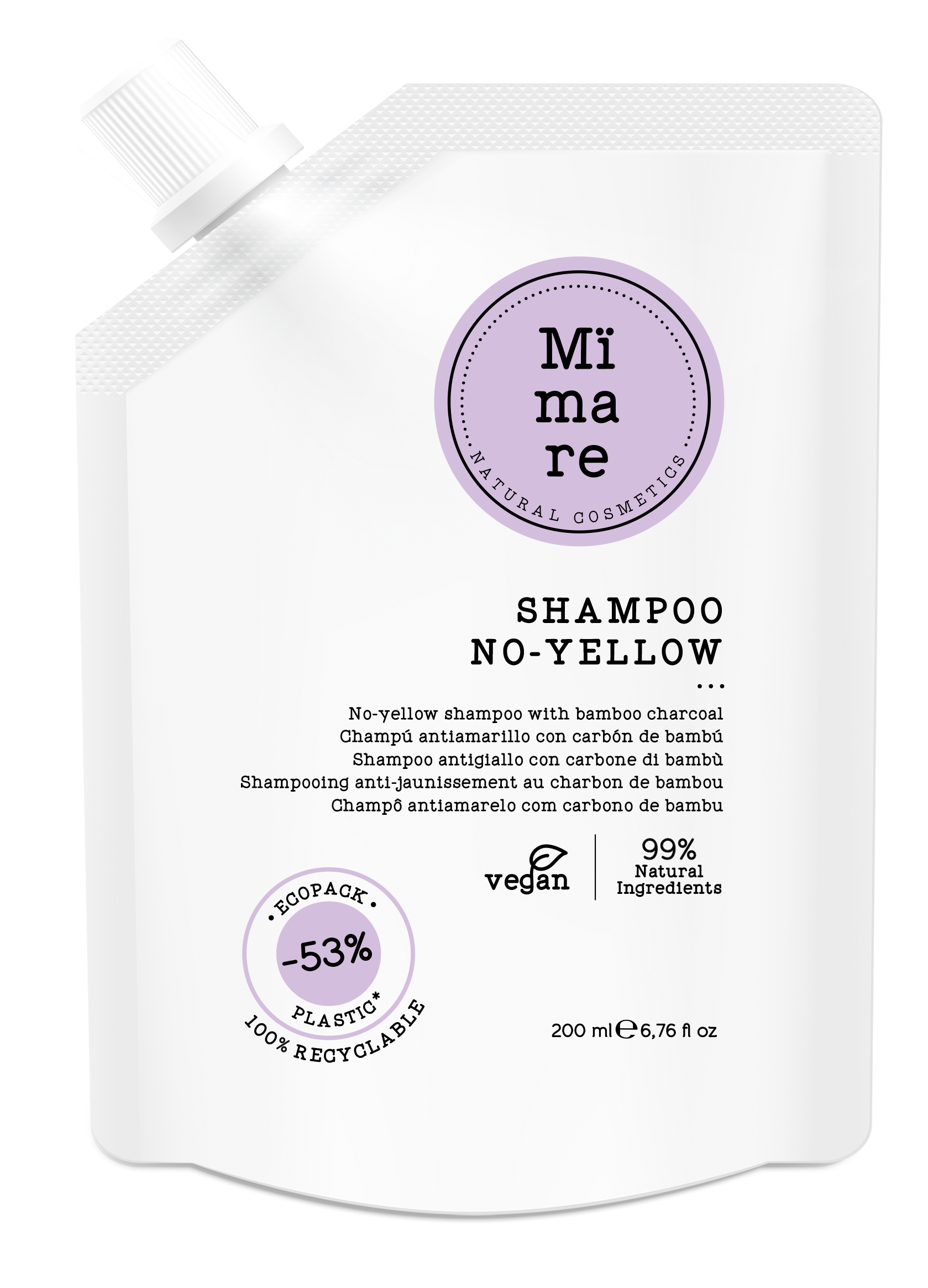 CHAMPU SILVER ANTI-AMARILLO 200ML MIMARE
