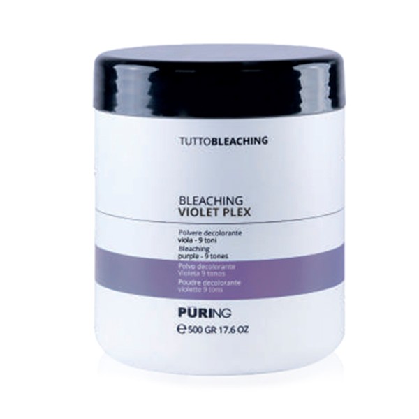 POLVO DECOLORANTE TUTTOBLEACH VIOLETA 9 TONOS COMPLETOS 500GR PURING
