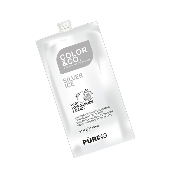 MASCARILLA COLOR & CO PLATA 12X50ML PURING