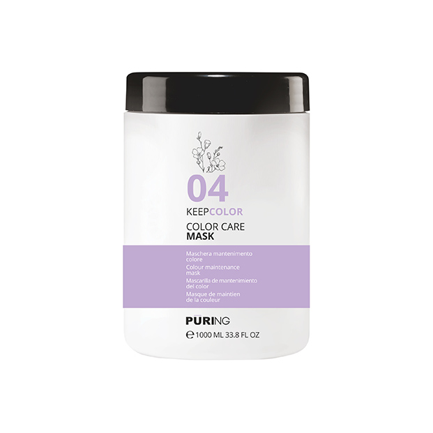 MASCARILLA 04 KEEPCOLOR MANTENIMIENTO CABELLOS TEÑIDOS 1000ML PURING