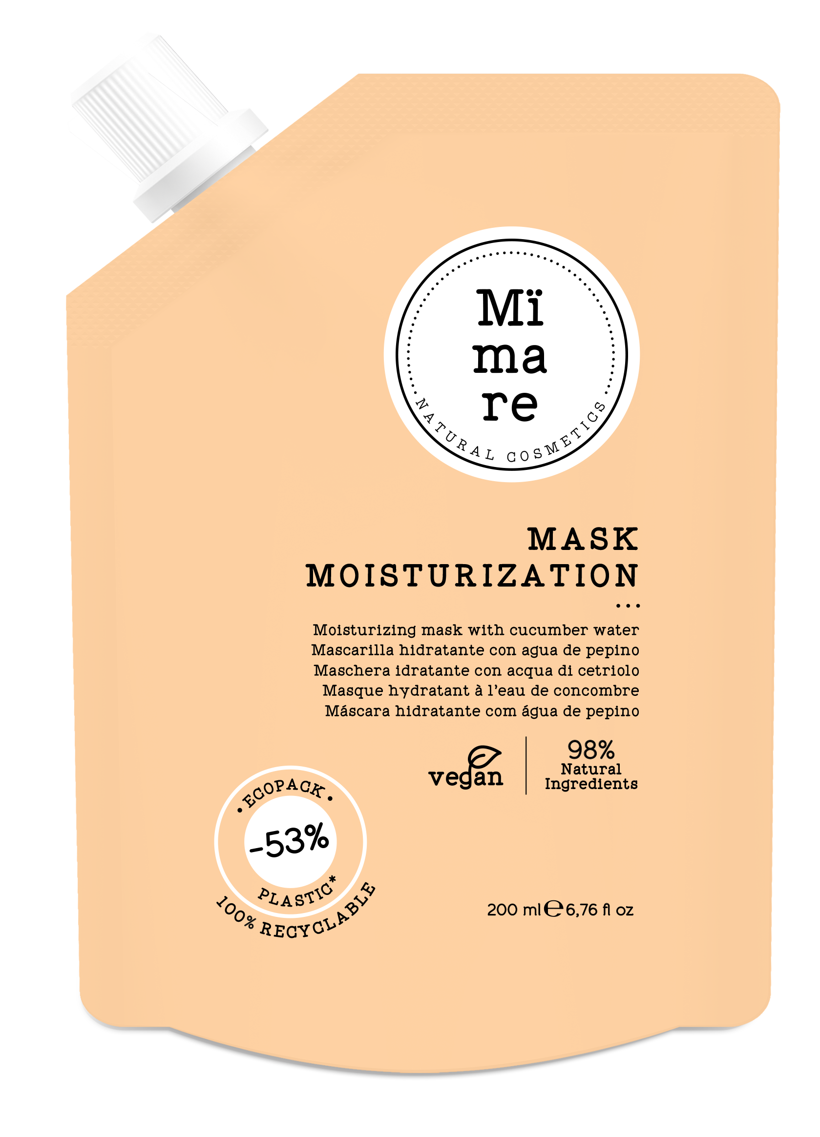 MASCARILLA HIDRATANTE PARA TODO TIPO DE CABELLOS 200ML MIMARE