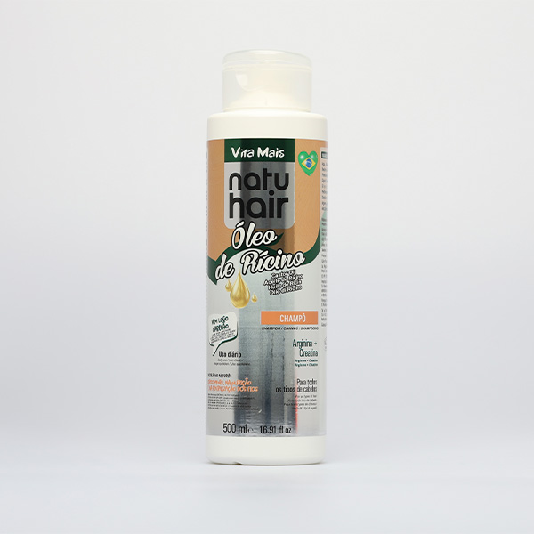 CHAMPU CON ACEITE DE RICINO NATUHAIR 500 ML