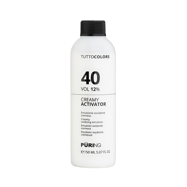ACTIVADOR OXIDANTE CREMOSO TUTTOCOLORS 40V 150ML PURING