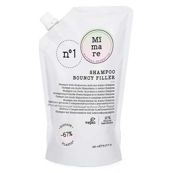 CHAMPU BOUNCY FILLER 480ML MIMARE