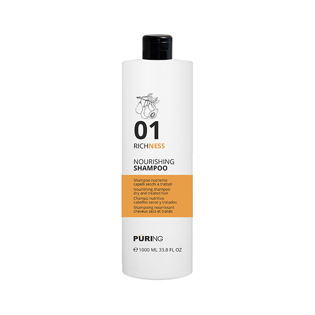 CHAMPU 01 RICHNESS CABELLOS SECOS Y TRATADOS 1000ML PURING