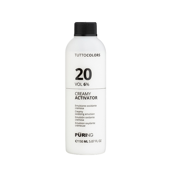 ACTIVADOR OXIDANTE CREMOSO TUTTOCOLORS 20V 150ML PURING
