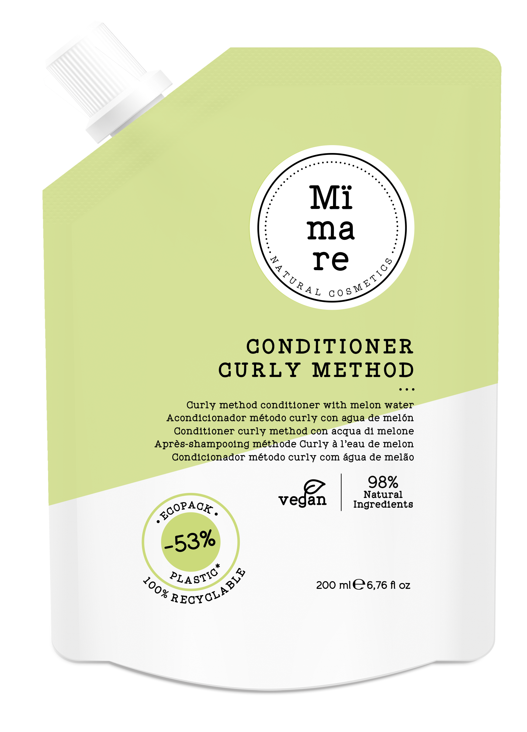 ACONDICIONADOR METODO CURLY 200ML MIMARE