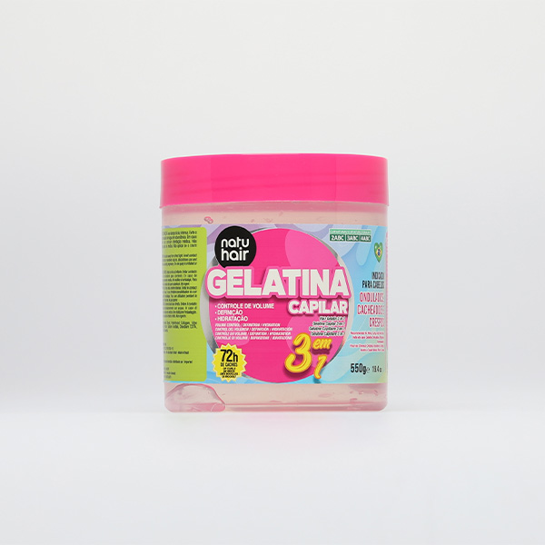 GELATINA CAPILAR 3 EN 1 500 GR NATUHAIR